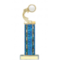 Trophies - #D-Style Volleyball Ribbon Star